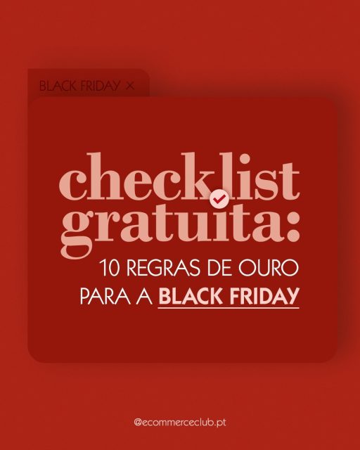 🖤 A Black Friday está quase aí! Estás pronta para transformar a tua loja online e vender mais, de forma prática? Descobre a checklist completa da Black Friday para pequenas lojas online e garante que tens tudo pronto para arrasar neste mês de descontos.

Com esta checklist, vais:
✔️ Organizar preços, promoções e ofertas irresistíveis
✔️ Confirmar stock, envios e logística sem surpresas
✔️ Criar urgência de forma verdadeira para aumentar conversões
✔️ Automatizar emails e mensagens que vendem por ti
✔️ Garantir que tudo cumpre as regras legais
✔️ Oferecer uma experiência de compra incrível para os clientes

 Marca ✓ em cada ponto e transforma este mês na tua melhor época do ano!

🔗 Perfeita para donos de pequenas lojas online, e-commerces iniciantes e empreendedores que querem aproveitar a Black Friday ao máximo.

#EcommerceClub #MakeItHappen #EcommerceTips #LojasOnline