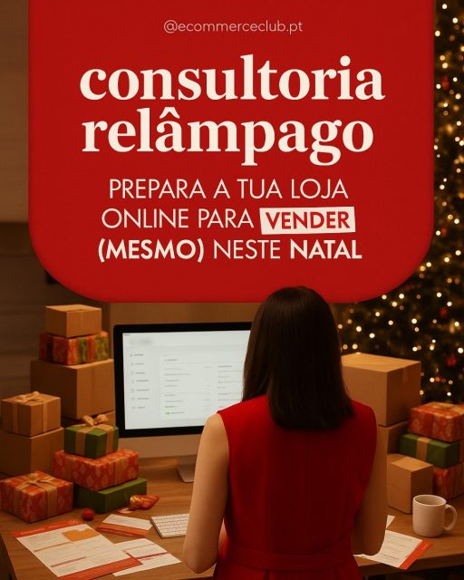 Sentes que já vais tarde para o Natal, mas ainda queres aproveitar estas últimas semanas para vender mais na tua loja online? 🎄✨

Ainda vais a tempo, desde que foques nos ajustes certos.
👉 E é exatamente isso que vais receber na Consultoria Relâmpago de Natal.

Nesta sessão personalizada, ajudo-te a:
⚡ Identificar rapidamente o que está a travar as tuas vendas
⚡ Ajustar o essencial da tua loja em apenas 3 dias
⚡ Preparar produtos, bundles e ofertas de Natal que realmente convertem
⚡ Criar uma experiência de compra mais clara, simples e irresistível
⚡ Sair com um plano prático, direto e pronto a aplicar, sem complicações

O objetivo?
Transformar um Natal que parecia perdido numa oportunidade real de vendas.

Se tens uma loja online e sentes que precisas de um “empurrão estratégico” antes da época mais forte do ano, esta oportunidade é para ti.

🎁 Vagas muito limitadas (é uma consultoria 100% personalizada).
Clica no link e garante a tua.

#EcommerceClub #MakeItHappen #EcommerceTips #ConsultoriaLojaOnline #ConsultoriaNatal