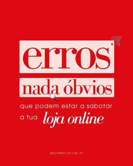 A tua loja online recebe visitas, mas as vendas não acompanham? 🧐 
O problema pode não ser o teu produto.

Muitas empreendedoras focam-se apenas no design, mas esquecem-se da psicologia de compra.
☝️ Por isso, venho aqui dizer-te os erros que deves evitar tendo em conta as boas práticas.
(spoiler: parecem apenas detalhes, mas fazem toda a diferença).

🎟️ Campo dos cupões demasiado evidente
Ter um campo de desconto muito visível faz o cliente sair do site para procurar um código no Google. Muitos não voltam.
👉 Solução: Esconde o campo atrás de um link discreto: "Tens um código?".

🛑 Barreiras de registo
Obrigar a criar conta antes de pagar gera fricção, especialmente no telemóvel.
👉 Solução: Ativa o "Checkout como Visitante". Sugere o registo só no fim, na página de agradecimento.

🎨 Camuflagem de botões
Se o teu botão de compra tem a mesma cor que todo o website, torna-se invisível no scroll.
👉 Solução: Usa uma cor contrastante que "salte" aos olhos. O botão tem de ser o rei da página!

Ajustar estes "pequenos" parafusos costuma trazer mais resultados do que investir fortunas em novos anúncios. Qual destes vais mudar primeiro? Diz-me nos comentários! 👇

📌 Guarda este post para fazeres uma auditoria rápida à tua loja ainda hoje! 

#DicasEcommerce #VendasOnline #EmpreendedorismoFeminino #LojasOnline